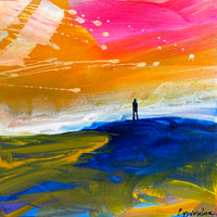 Summer Intensity #1 <br>15x15x3 cm<br>6”x6”x1.2"
