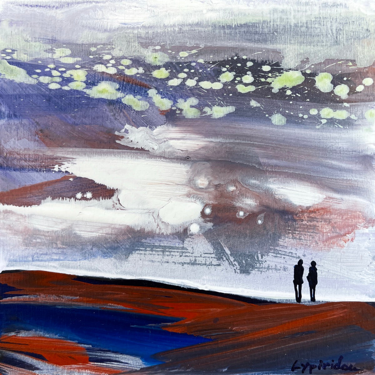 Summer Intensity #2 <br>15x15x3 cm<br>6”x6”x1.2"