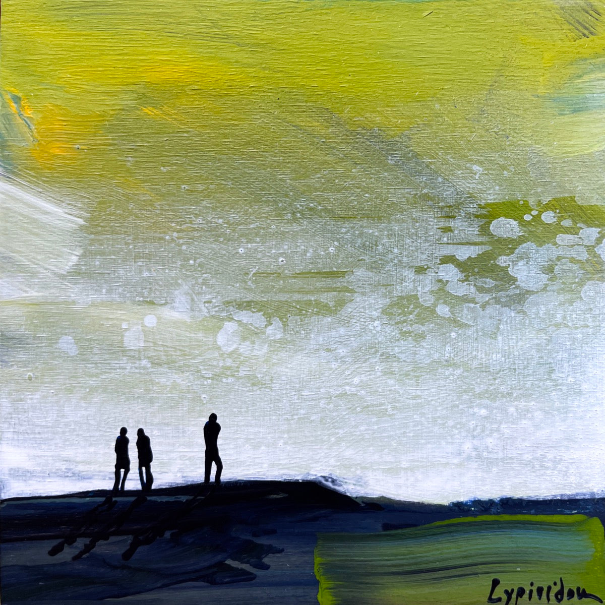 Summer Intensity #3 <br>15x15x3 cm<br>6”x6”x1.2"