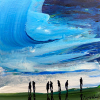 Summer Intensity #6 <br>15x15x3 cm<br>6”x6”x1.2"