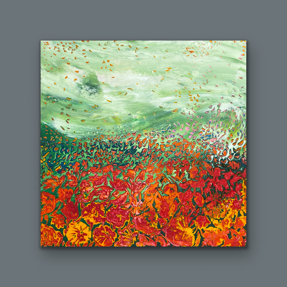 Summer Breeze <br>30x30x4 cm<br>11.8”x11.8”x1.6”