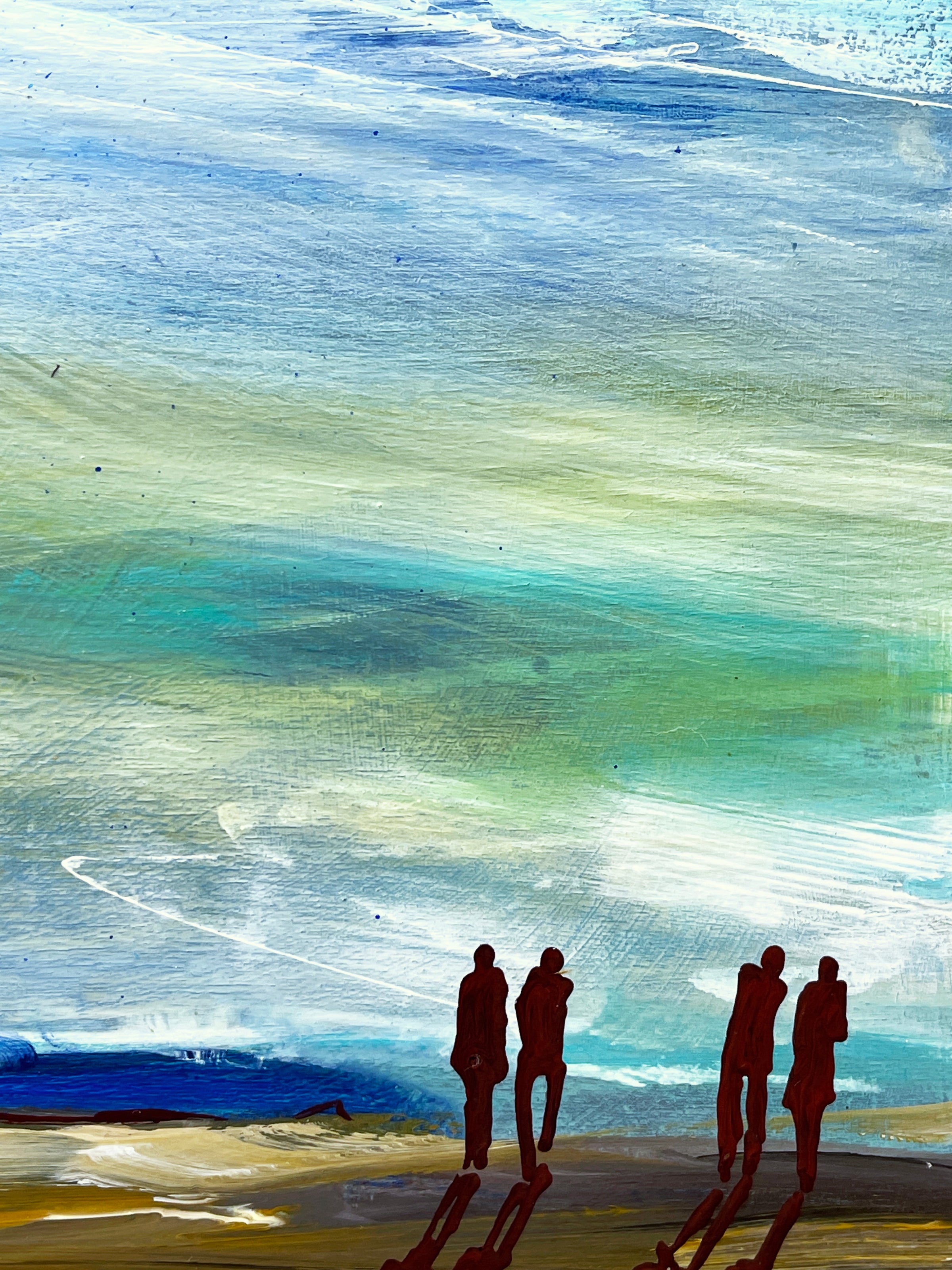 Tender Wave <br>25x25x3 cm<br>9.8”x9.8”x1.2"