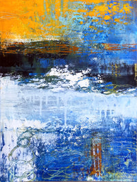 The Diver <br>40.6x30.5x2.5 cm<br>16”x12”x1”