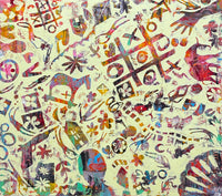 The Elephant In The Room <br>110x125x2.5 cm<br>43.3"x49.2"x1"