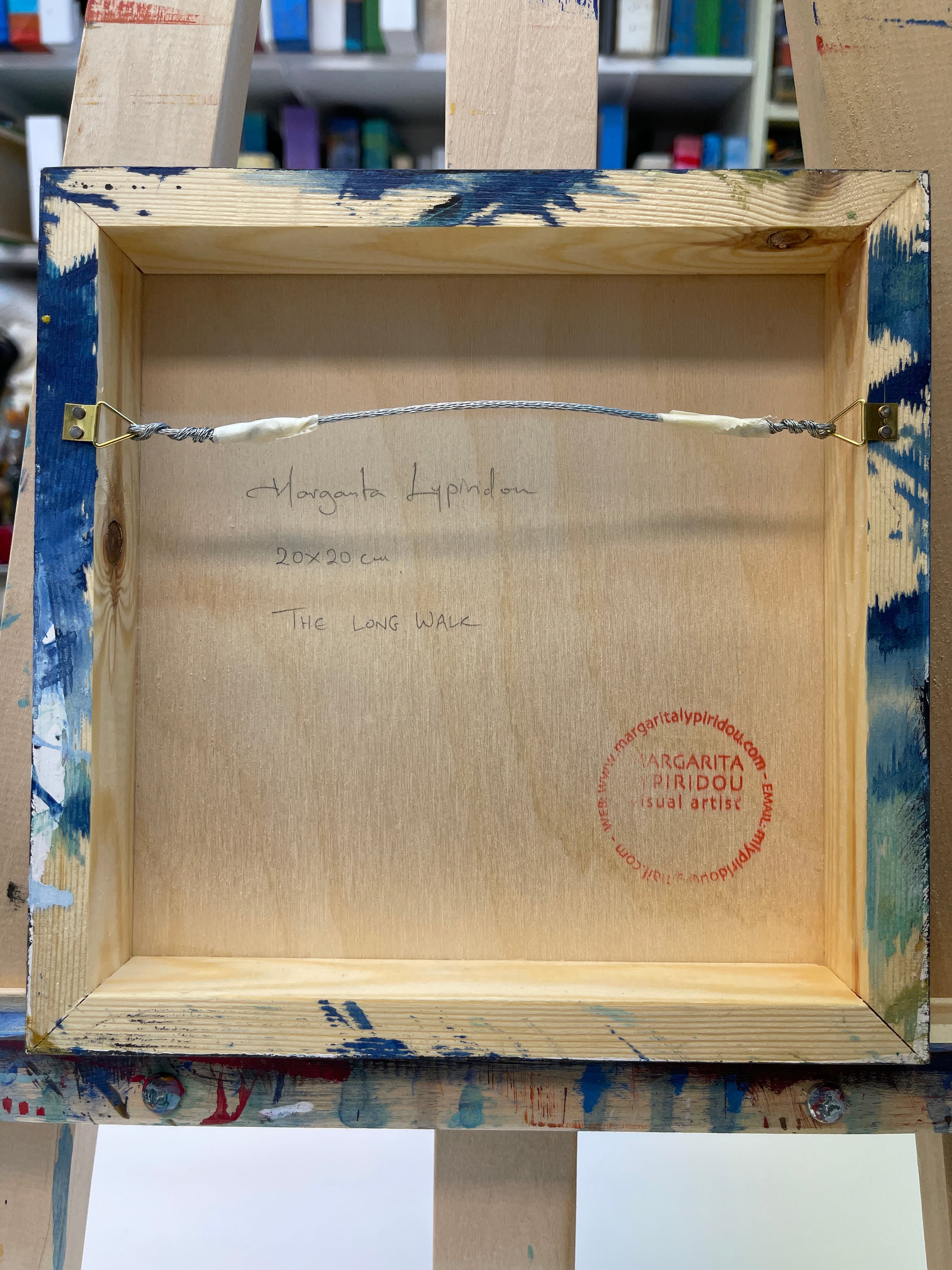 The Long Walk <br>20x20x3 cm<br>8”x8"x1.2"