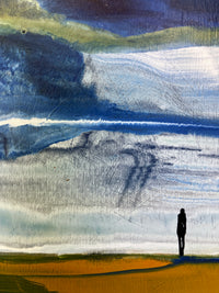 The Long Walk <br>20x20x3 cm<br>8”x8"x1.2"