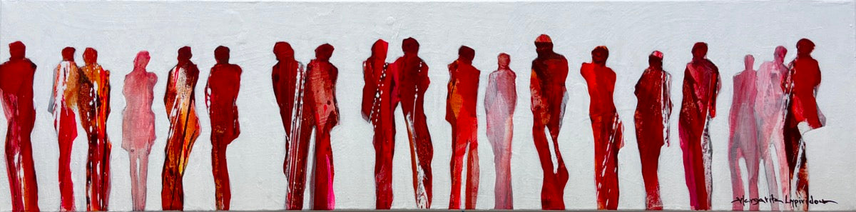 The Spirit Of Red <br>15.2x61x3.8 cm<br>6”x24”x1.5"