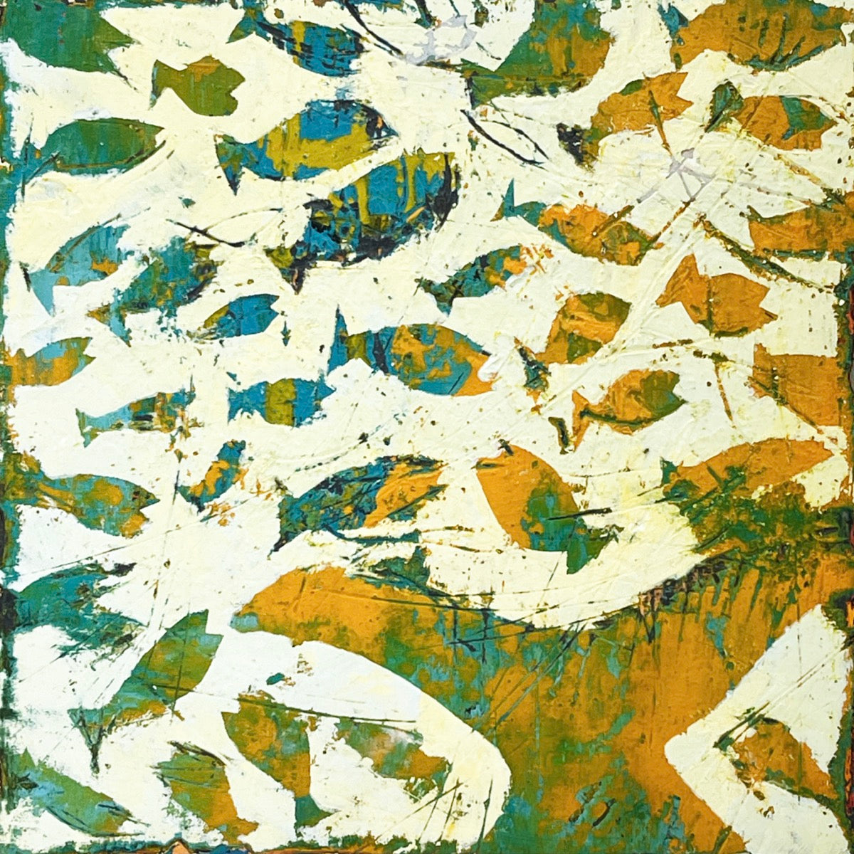 The Visitor <br>15.5x15.5x2.5 cm<br>6.1”x6.1”x1”