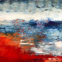 To The Shore <br>76.2x76.2x1.9 cm<br>30”x30”x0.75”