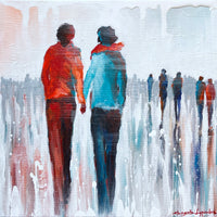 Together We Sing <br>30x30x3 cm<br>12”x12"x1.2"