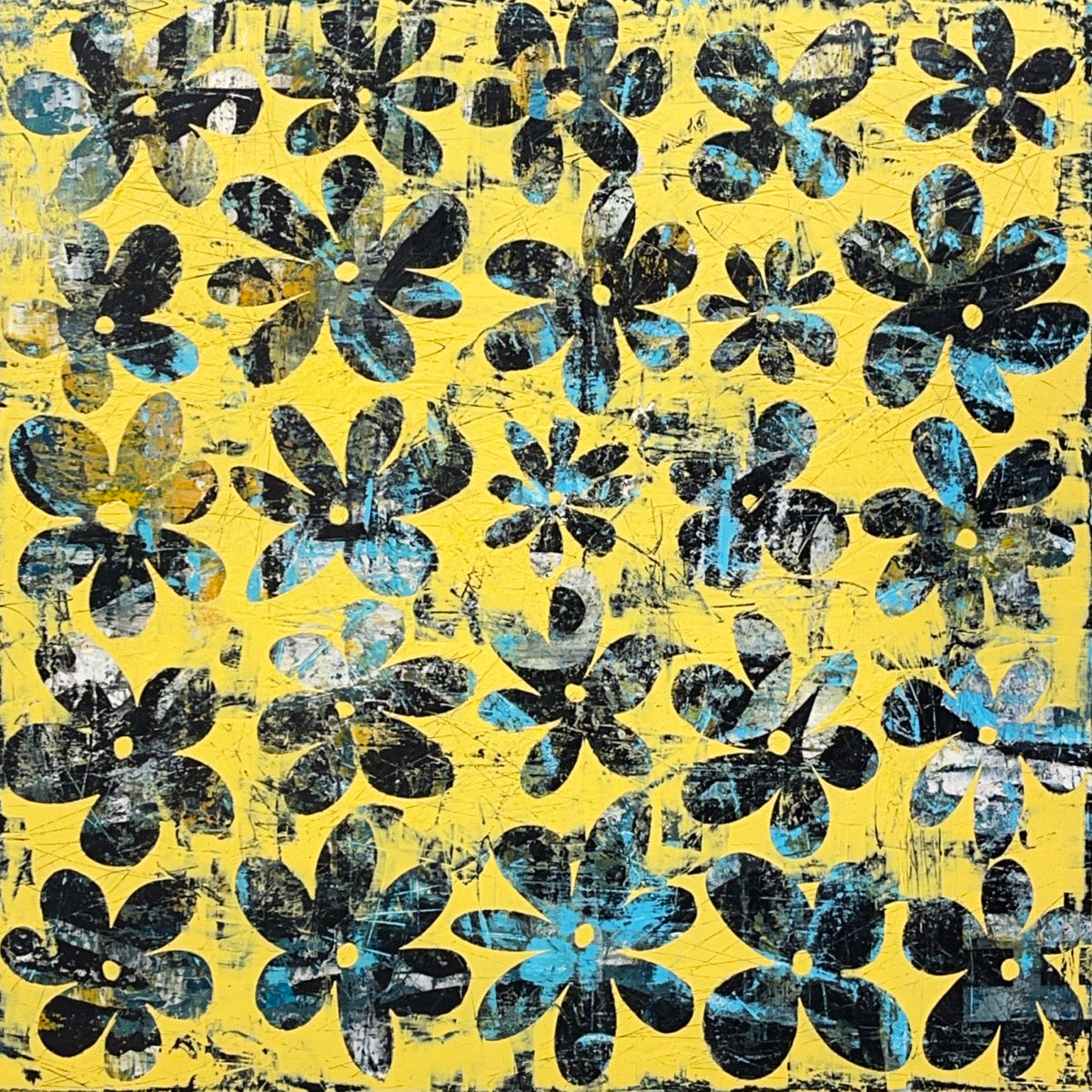 Twenty Five Wishes <br>40x40x2.5 cm<br>15.8"x15.8"x1"