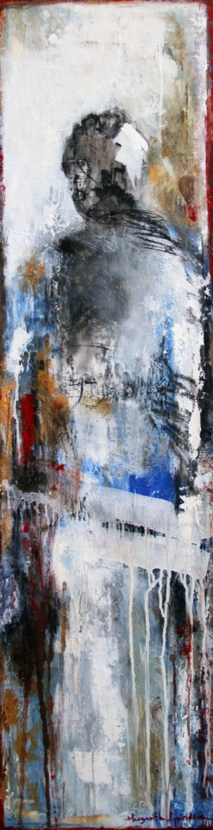 Une place dans le monde <br>121.9x30.4x3.8 cm<br>48”x12"x1.5"
