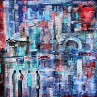 Urban Beauty <br>91.4x91.4x3.8 cm<br>36”x36”x1.5”