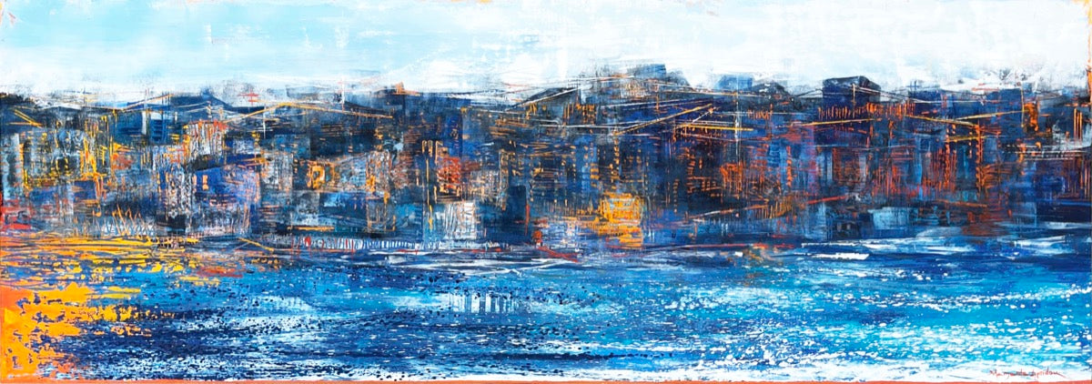 Urban Lines<br>24x125x3cm<br>17.3”x49.2”x1.2”