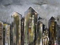 Urban Night <br>91.4x121.9x3.8 cm<br>36”x48”x1.5”