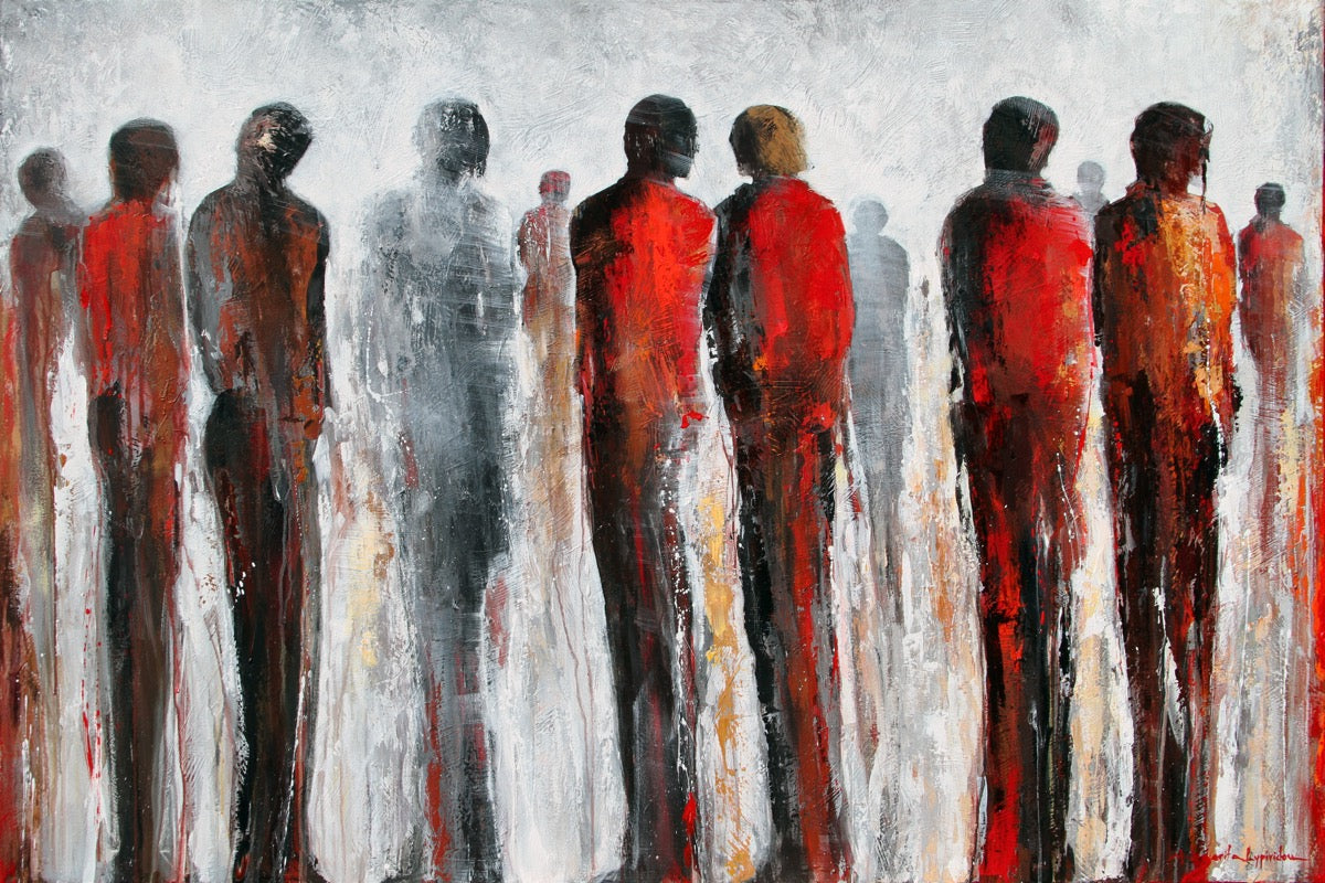 Vulnerability<br>101.6x152.4x3.8 cm<br>40"x60"x1.5"