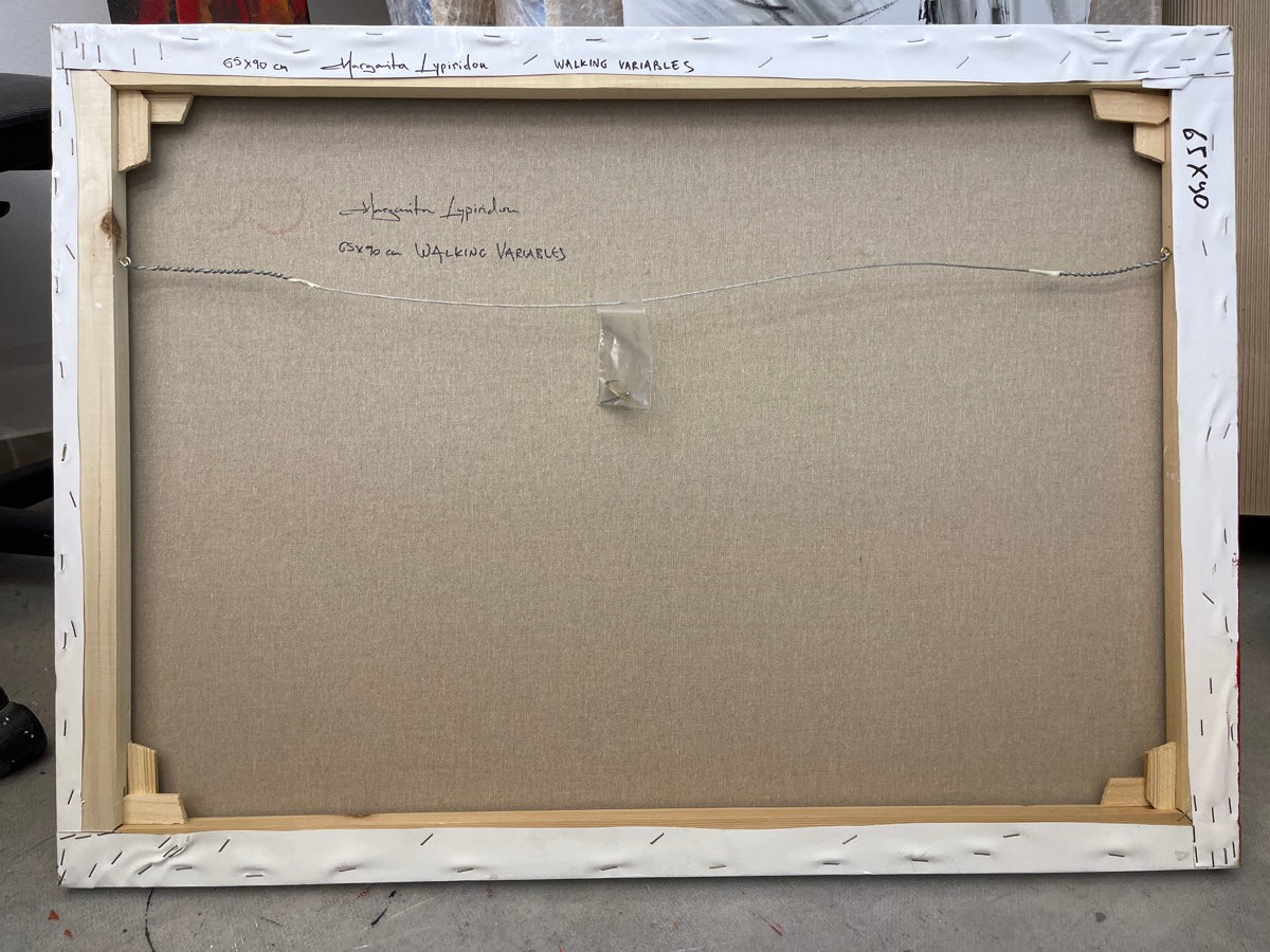 Walking Variables <br>65x90x3 cm<br>25.6”x35.4”x1.2”