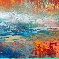Waterspace<br>45x45x3.8cm<br>18”x18”x1.5”