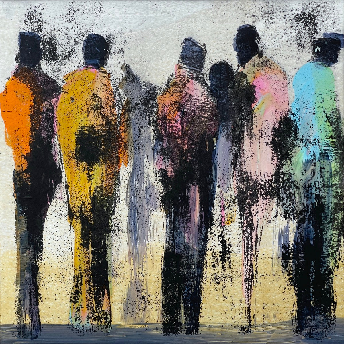 We Are Still Standing <br>14x14 cm, 25x25 cm with mat<br>5.5”x5.5”, 9.8`’x9.8” with mat