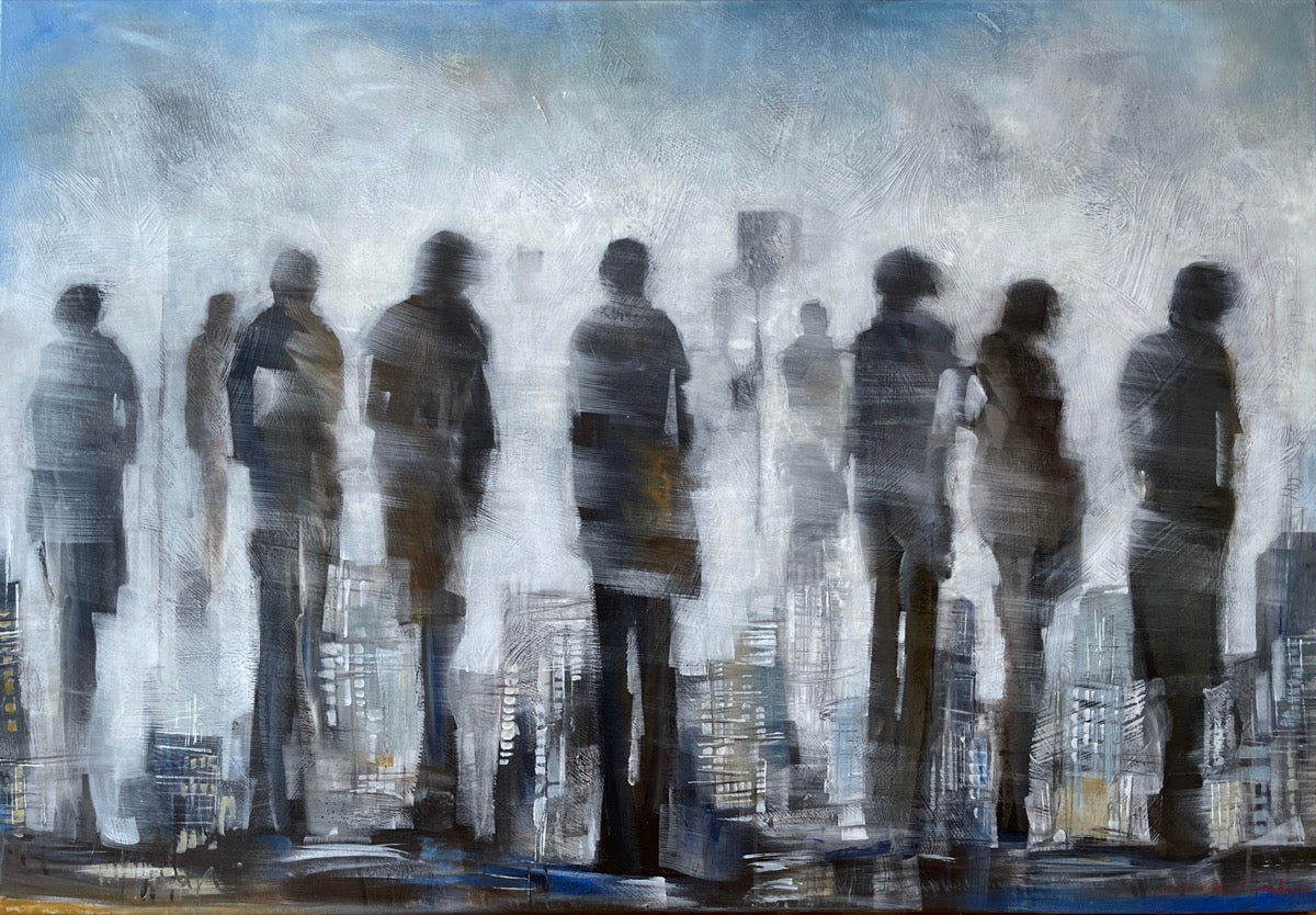 When The Wind Blows <br>70x100x3.8 cm<br>27.6”x39.4”x1.5”