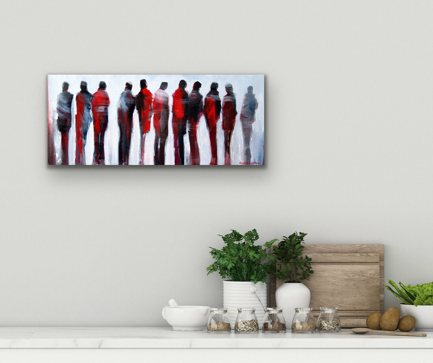 As It Happens <br>30.5x76.2x3.8 cm<br>12”x30”x1.5"