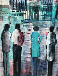 Urban Beauty <br>91.4x91.4x3.8 cm<br>36”x36”x1.5”