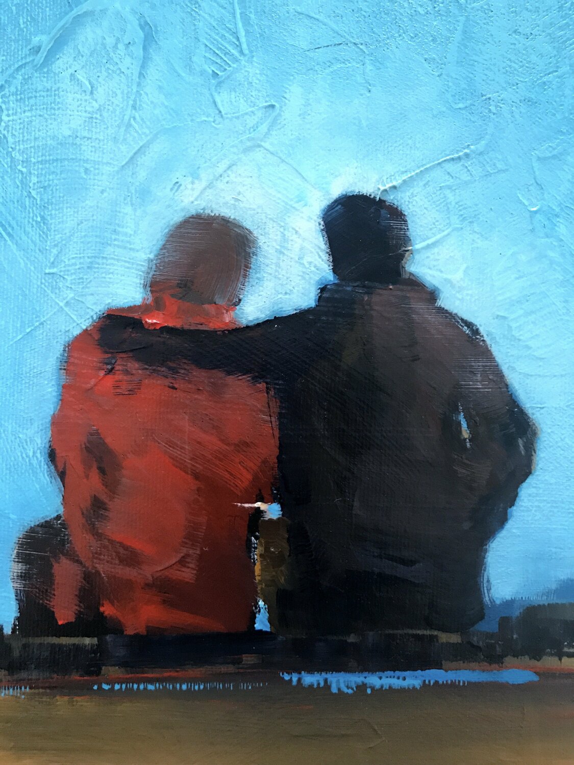 A Feeling Of Togetherness <br>50.8x50.8x3.8 cm<br>20”x20”x1.5”