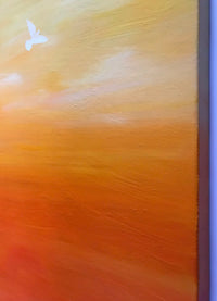 À l’ aube <br>122x122x3.8 cm<br>48”x48”x1.5"