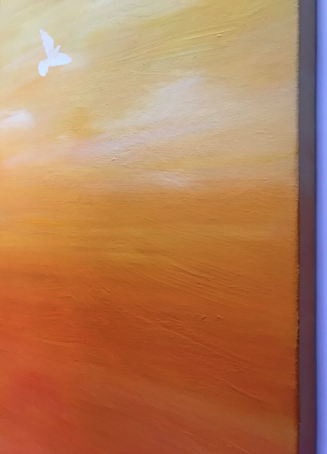 À l’ aube <br>122x122x3.8 cm<br>48”x48”x1.5"