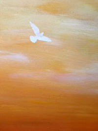 À l’ aube <br>122x122x3.8 cm<br>48”x48”x1.5"