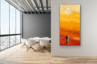 La colombe <br>152.4x76.2x4 cm<br>60”x30”x1.5”