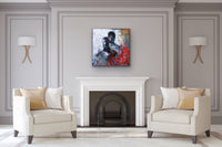 Tender Nights <br>60.9x60.9x3.8 cm<br>24”x24”x1.5”