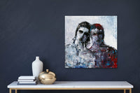 Le secret <br>60.9x60.9x3.8 cm<br>24”x24”x1.5”