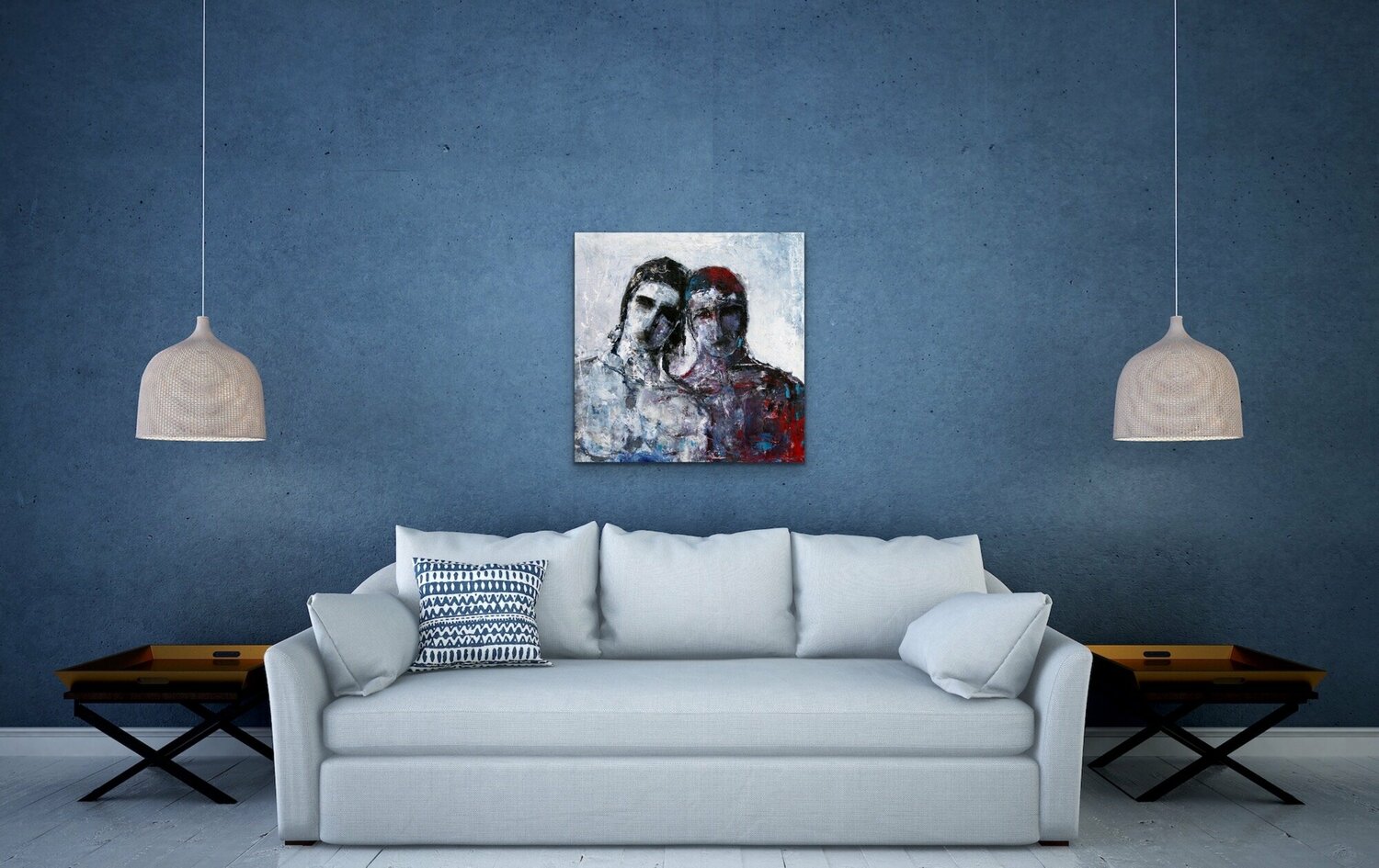 Le secret <br>60.9x60.9x3.8 cm<br>24”x24”x1.5”
