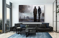 Putting Things In Perspective <br>122x182.9x3.8 cm<br>48”x72”x1.5