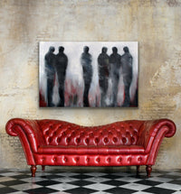 Reunification <br>122x182.9x3.8 cm<br>48”x72”x1.5