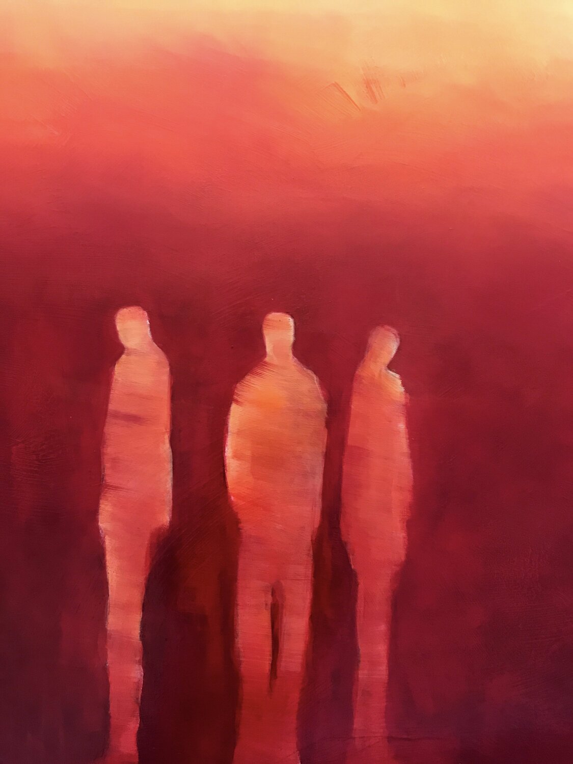 Le sentiment de bien être <br>76.2x152.4x4 cm<br>30”x60”x1.5”