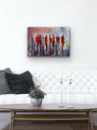 Strangers In The Light <br>70x100x3 cm<br>27.5”x39.3”x1.2”