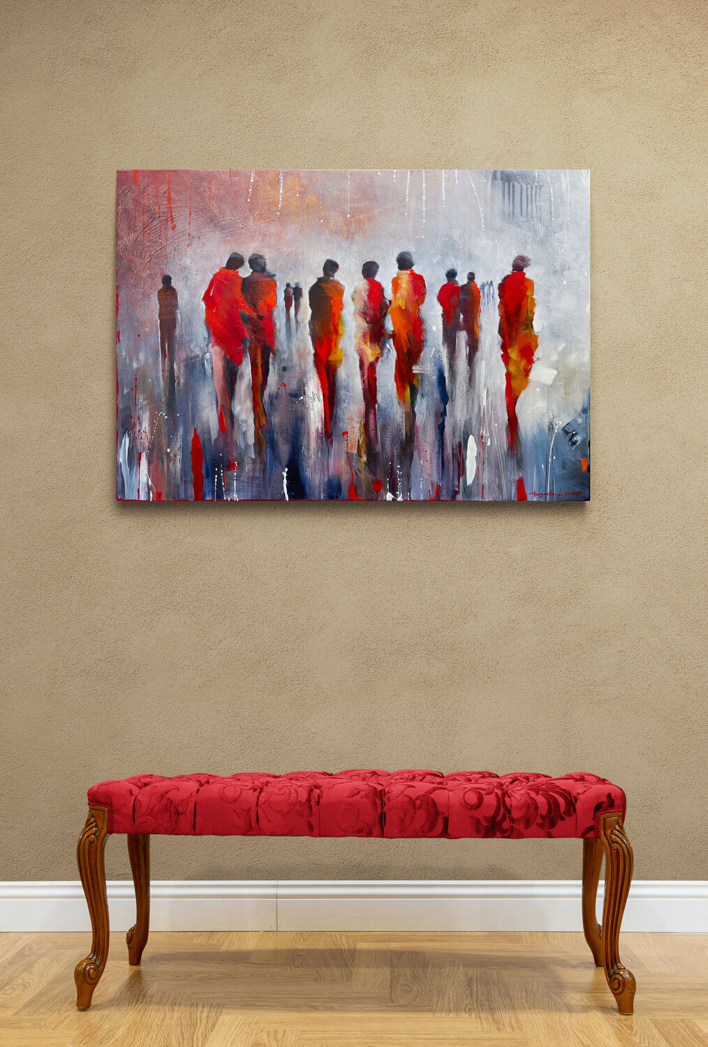 Strangers In The Light <br>70x100x3 cm<br>27.5”x39.3”x1.2”