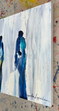 For One Another <br>30.5x147x2 cm<br>12”x57.9”x0.8”