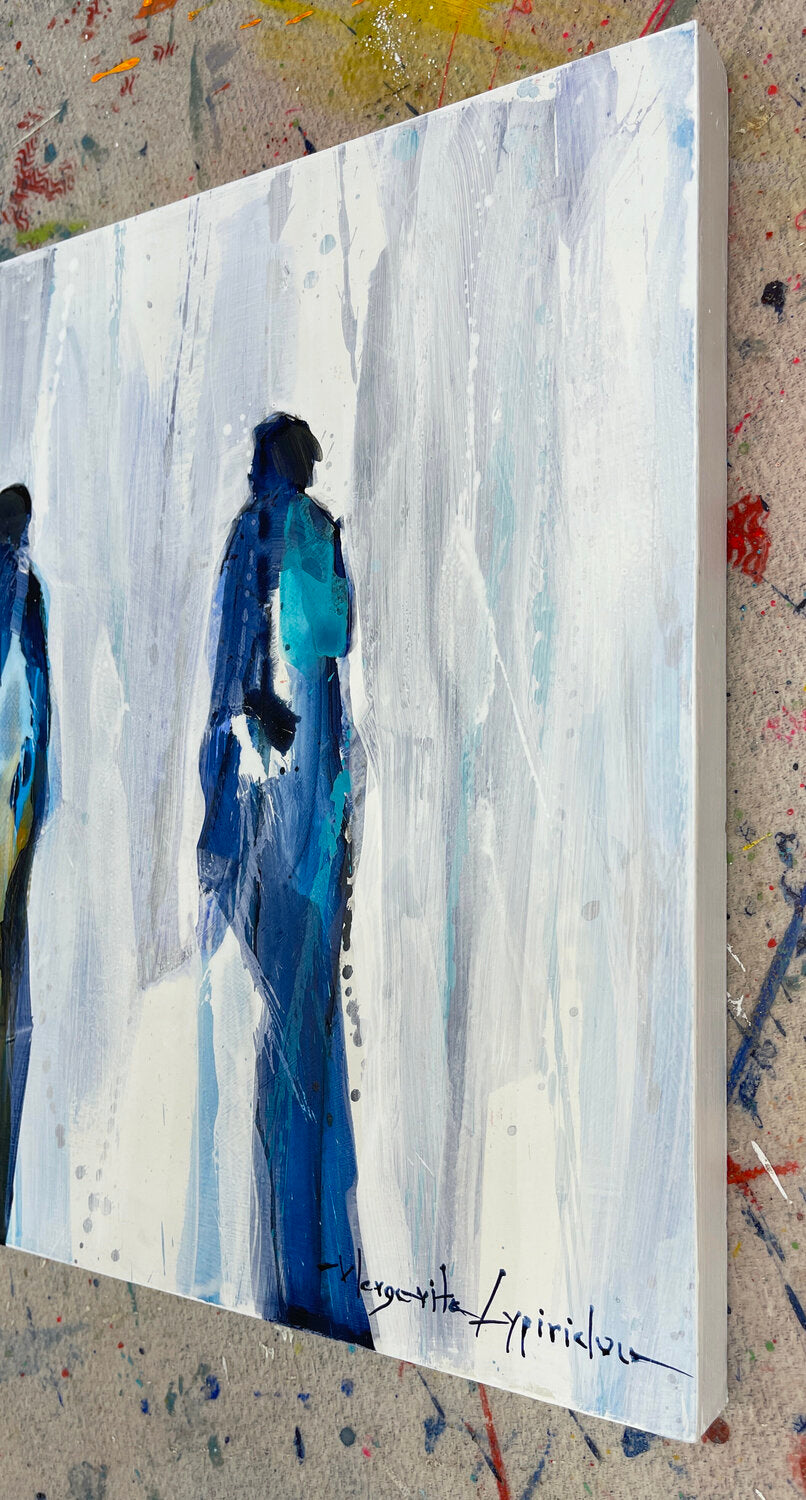 For One Another <br>30.5x147x2 cm<br>12”x57.9”x0.8”