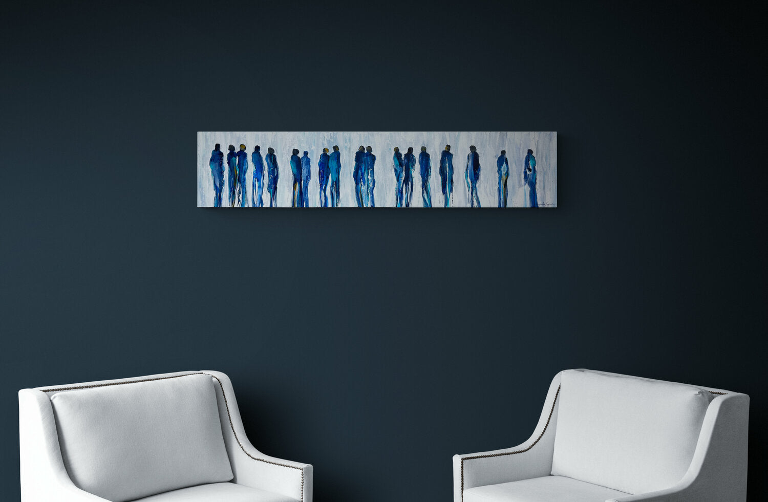 For One Another <br>30.5x147x2 cm<br>12”x57.9”x0.8”