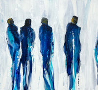 For One Another <br>30.5x147x2 cm<br>12”x57.9”x0.8”