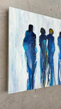 For One Another <br>30.5x147x2 cm<br>12”x57.9”x0.8”