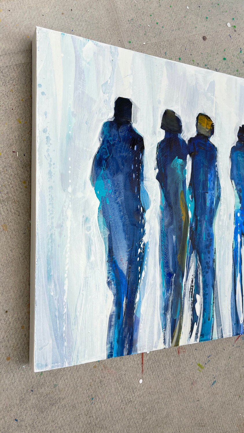 For One Another <br>30.5x147x2 cm<br>12”x57.9”x0.8”