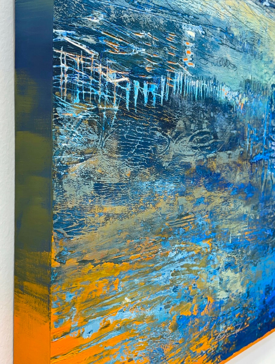 River Delta<br>50.8x50.8x3.8cm<br>20”x20”x1.5”