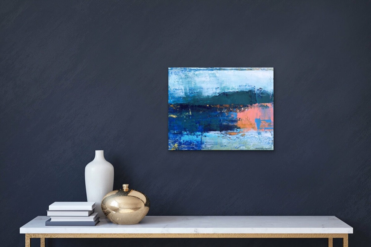The Beach In My Dream <br>27.9x35.5x1.9 cm<br>11”x14”x0.75”