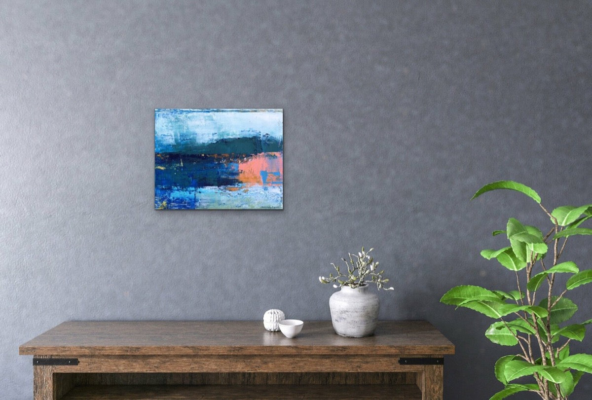 The Beach In My Dream <br>27.9x35.5x1.9 cm<br>11”x14”x0.75”