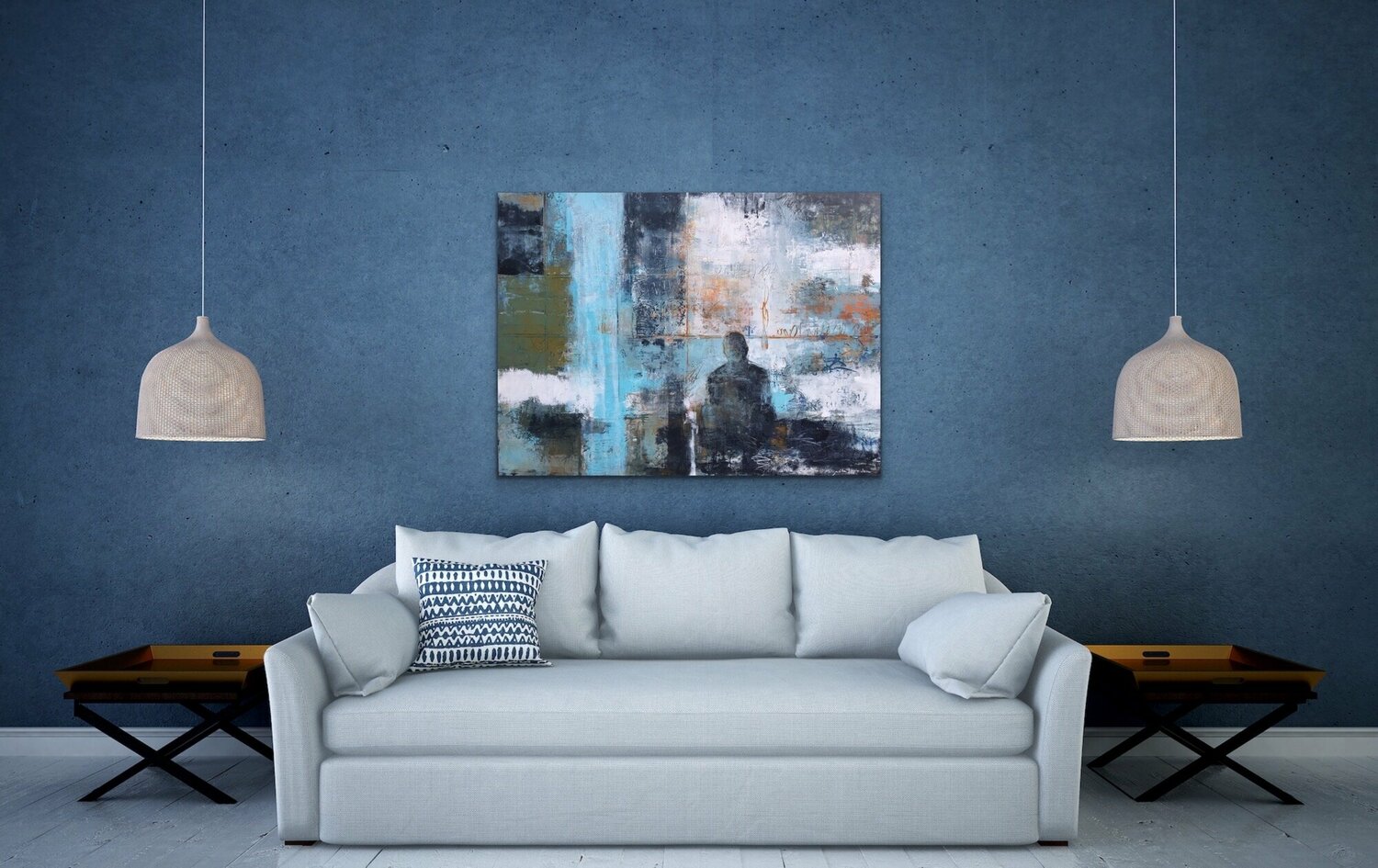 Solace <br>76.2x101.6x3 cm<br>30”x40”x1.5”