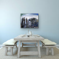 City Dwellers <br>61x76.2x3.8 cm<br>24”x30”x1.5”